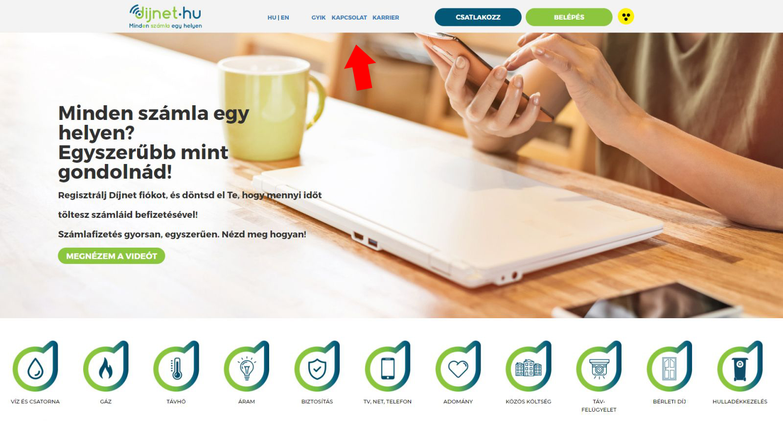 Díjnet ügyfélszolgálat